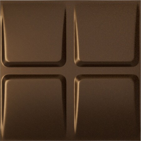 Ekena Millwork 19 5/8in. W x 19 5/8in. H Galveston EnduraWall Decorative 3D Wall Panel Covers 2.67 Sq. Ft. WP20X20GLCAB